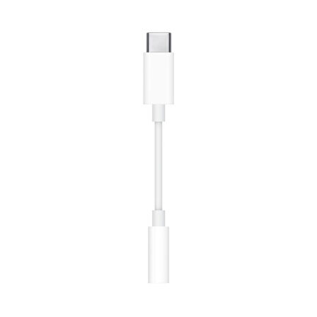 USB-C - 3,5 mm Kulaklık Jakı Adaptörü - Beyaz (MW2Q3ZM/A)