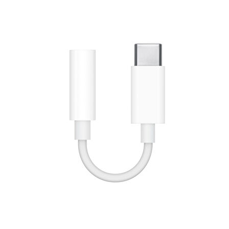 USB-C - 3,5 mm Kulaklık Jakı Adaptörü - Beyaz (MW2Q3ZM/A)