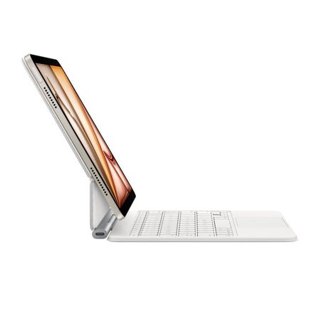 11 inç iPad Pro (M4) için Magic Keyboard-Almanca-Beyaz-OUTLET