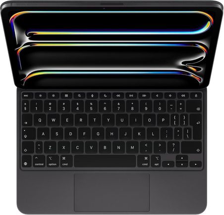 Apple Magic Keyboard Kılıf 11 İnç iPad Pro (M4) İçin Türkçe F Klavye, Aydınlatmalı, Trackpad'li Siyah - Outlet