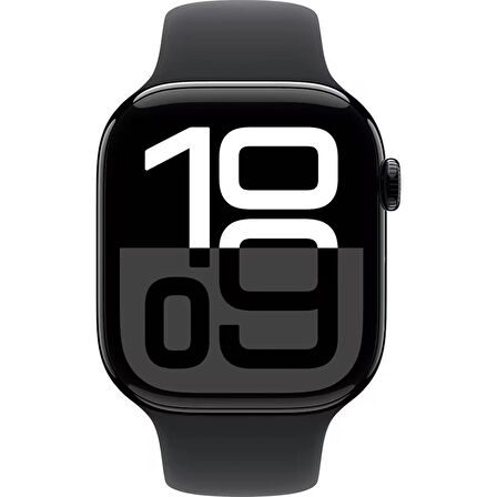 Apple Watch Series 10 Gps 46MM Jet Black Aluminium Case With Black Sport Band