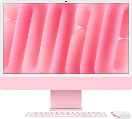 iMac M4 Pembe MWV43TU/A 16 GB 256 GB SSD 10C GPU 24" 4.5K All in One PC Outlet (Açıklamayı Okuyunuz)
