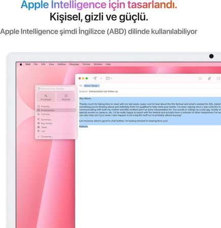 iMac M4 Pembe MWV43TU/A 16 GB 256 GB SSD 10C GPU 24" 4.5K All in One PC Outlet (Açıklamayı Okuyunuz)