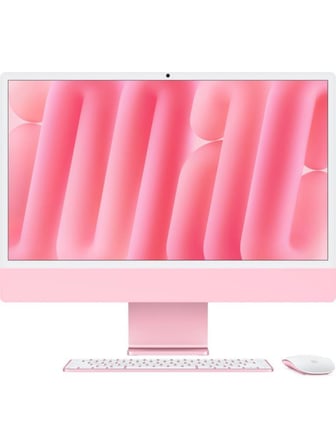 iMac M4 Pembe MWV53TU/A 16 GB 512 GB SSD 10C GPU 24" 4.5K All in One PC - Teşhir