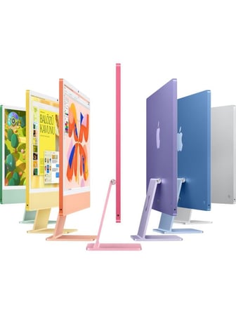 iMac M4 Pembe MWV53TU/A 16 GB 512 GB SSD 10C GPU 24" 4.5K All in One PC - Teşhir