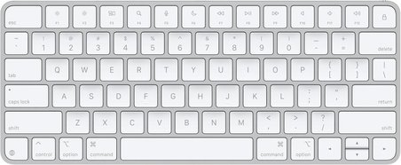 Apple Magic Keyboard: Bluetooth, şarj edilebilir. Mac, iPad ve iPhone ile çalışır; Amerikan İngilizcesi, Gümüş Rengi (Lightning) Outlet