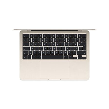 MacBook Air 13 inç M3 Çip 8 CPU 10 GPU 16GB Bellek 512GB SSD macOS Taşınabilir Bilgisayar MXCU3TU/A - Yıldız Işığı