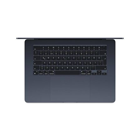 MacBook Air 15 inç M3 Çip 8 CPU 10 GPU 16GB Bellek 512GB SSD macOS Taşınabilir Bilgisayar MXD43TU/A - Gece Yarısı