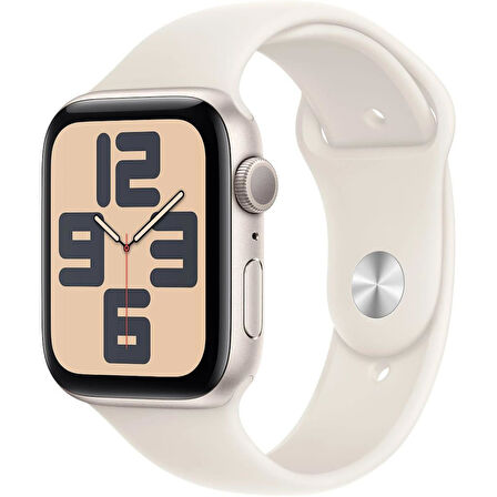 Apple Watch SE 2 GPS 40mm Yıldız Işığı Alüminyum Kasa ve Spor Kordon Akıllı Saat (Apple Türkiye Garantili)