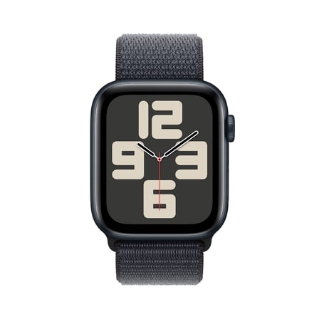 Apple Watch SE GPS + Cellular 40 mm Gece Yarısı Alüminyum Kasa ve Mürekkep Moru Spor Loop (MXGA3TU/A)
