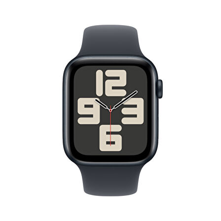Apple Watch SE GPS + Cellular 40 mm Gece Yarısı Alüminyum Kasa ve Gece Yarısı Spor Kordon - M/L (MXGD3TU/A)