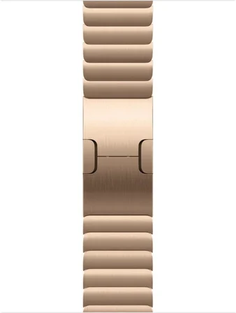 Apple 42 mm Baklalı Model Altın Rengi Bilezik
