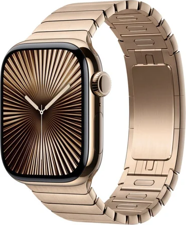 Apple 42 mm Baklalı Model Altın Rengi Bilezik