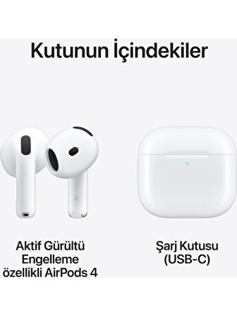 Apple AirPods 4 (ANC) MXP93TU/A