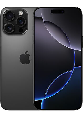 Apple iPhone 16 Pro Max Siyah Titanyum 256 GB 8 GB RAM 5G Akıllı Telefon (Apple Türkiye Garantili)