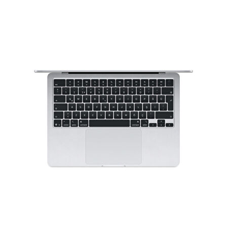 MacBook Air 13 inç Apple M4 Çip 10 Çekirdek CPU 8 Çekirdek GPU 16GB Bellek 256GB Gümüş - (MW0W3TU/A)