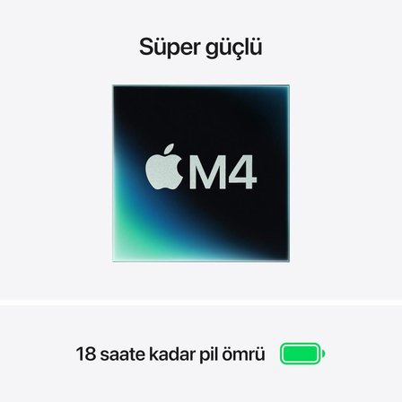MacBook Air M4 16 GB 512 GB SSD 13.6" MW0X3TU/A Gümüş Outlet (Açıklamayı Okuyunuz)