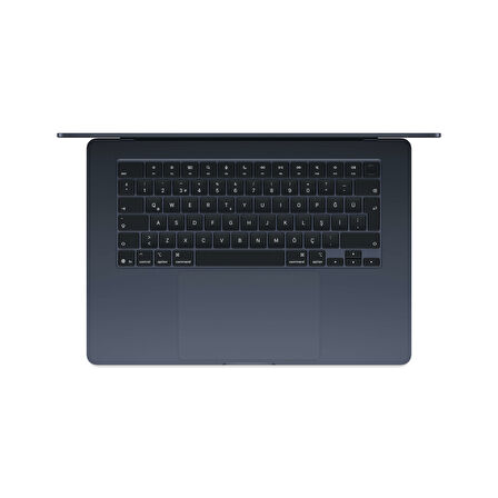 MacBook Air 15 inç Apple M4 Çip 10 Çekirdek CPU 10 Çekirdek GPU 16GB Bellek 512GB Gece Yarısı - (MW1M3TU/A)