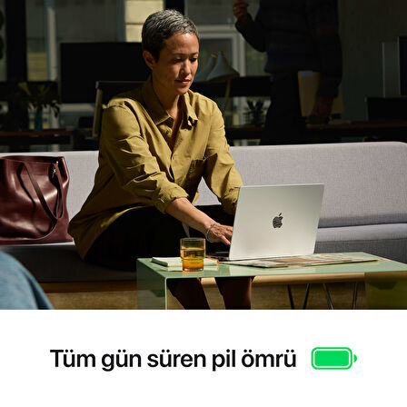 MacBook Pro 14 inç M4 Pro Çip 12 Çekirdek CPU 16 Çekirdek GPU 24 GB RAM 512 GB Gümüş - (MX2E3TU/A)