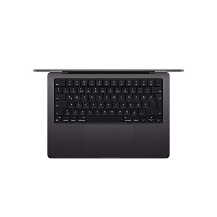 MacBook Pro 14 inç M4 Pro Çip 14 Çekirdek CPU 20 Çekirdek GPU 24 GB RAM 1 TB Uzay Siyahı - (MX2J3TU/A)