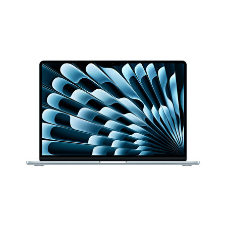 MacBook Air 15 inç Apple M4 Çip 10 Çekirdek CPU 10 Çekirdek GPU 16GB Bellek 256GB Gökyüzü Mavisi - (MC7A4TU/A)