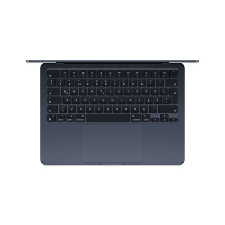 MacBook Air 13 inç M3 Çip 8 Çekirdek CPU 8 Çekirdek GPU 16 GB RAM 256 GB Gece Yarısı - (MC8K4TU/A)