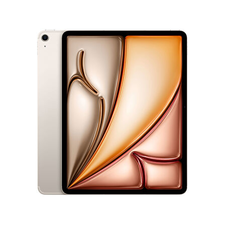 iPad Air 13 inç Wi-Fi + Cellular 128GB MCJ34TU/A - Yıldız Işığı  