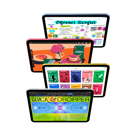 iPad 10.9 inç Wi-Fi 64GB - Pembe (MCMC4TU/A)