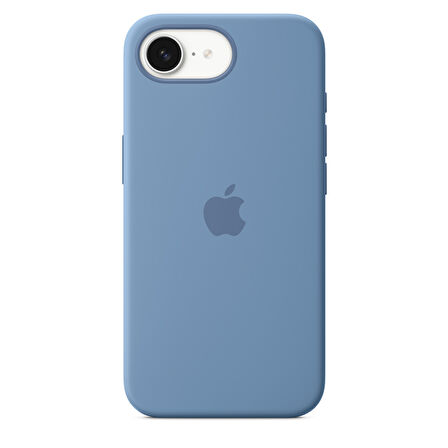 iPhone 16e için Silikon Kılıf - Buz Mavisi - (MD3Q4ZM/A)