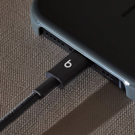 Beats İkili Paket USB-C’den USB-C’ye Örgülü Kablo MDGC4EE/A – Jet Siyah