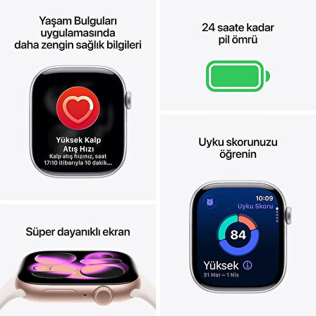 Apple Watch Series 11 GPS 46mm Jet Black Aluminium Case with Black Sport Band - S/M