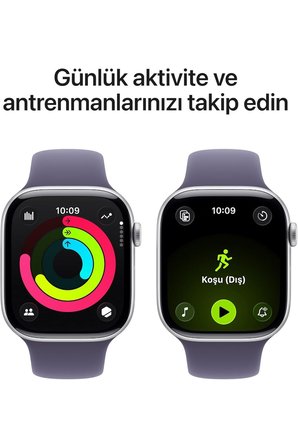 Watch 11 42 Cell GPS + Cellular 42mm Alüminyum Kasa ve Spor Kordon M/L Silver