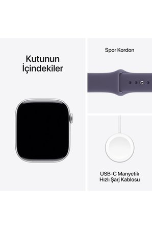 Watch 11 42 Cell GPS + Cellular 42mm Alüminyum Kasa ve Spor Kordon M/L Silver