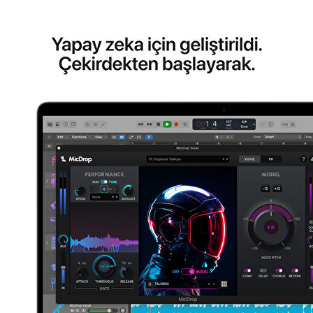 14 inç MacBook Pro: Apple M5 Çip 10 çekirdekli CPU ve 10 çekirdekli GPU 16GB Bellek 512GB SSD (MDE44TU/A) - Gümüş Rengi