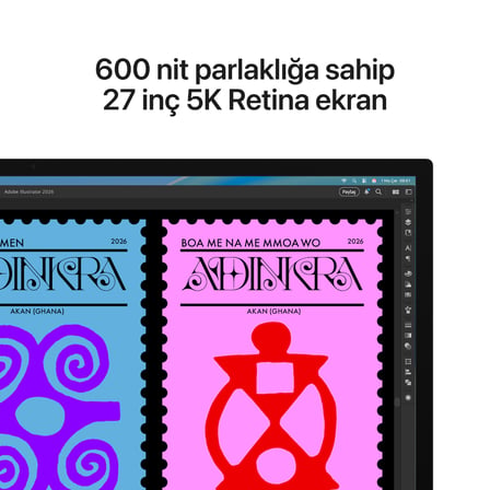 Studio Display - Standart Cam (MFEX4TU/A) - VESA Montaj Adaptörü (Stand Dahil Değildir)