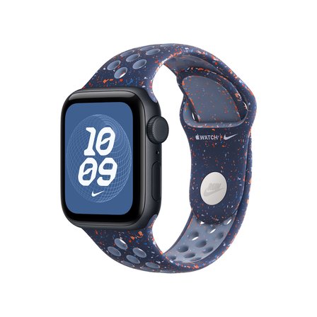 40 mm Nike Spor Kordon - M/L - (MGA84ZM/A) - Mavi Kurdele