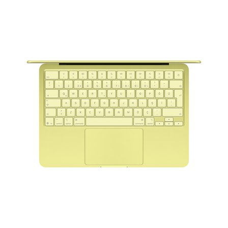MacBook Neo 13 inç - Apple A18 Pro Çip 6 CPU ve 5 GPU 8GB Bellek 256GB SSD (MHFD4TU/A) - Puslu Sarı