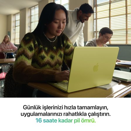 MacBook Neo 13 inç - Apple A18 Pro Çip 6 CPU ve 5 GPU 8GB Bellek 512GB SSD (MHFG4TU/A) - İndigo