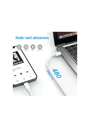 İPHONE 15 15 PRO 15 PRO MAX İPHONE 16 16 PRO 16 PRO MAX 20W TYPEC TO TYPEC 1 METRE HASIR ŞARJ KABLOSU