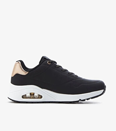 SKECHERS 155196 BLK KADIN SPOR AYKKABI