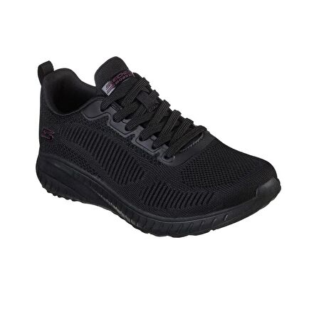 Skechers Bobs Squad Chaos - Face Off Kadın Siyah Spor Ayakkabı 117209 BBK