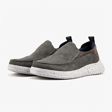 Skechers Proven - Renco Erkek Gri Günlük Ayakkabı 204568 Char