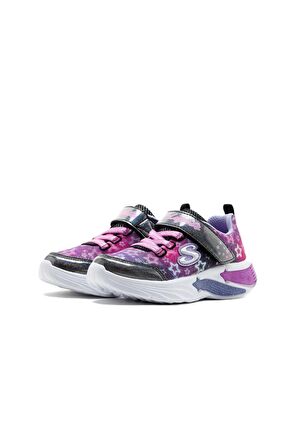 Skechers 302324N BKMT Star Sparks Kız Çocuk Spor Ayakkabı