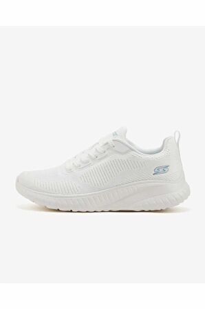 Skechers BOBS SQUAD CHAOS - FACE OFF Kadın Günlük Spor Ayakkabı 117209 OFWT Beyaz