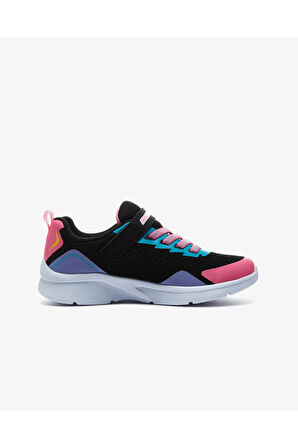Skechers 302348L BKMT Microspec-Bright Retros Kız Çocuk Spor Ayakkabı