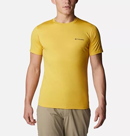 Columbia Men's Zero Rules™ Short Sleeve Shirt Active Fit Erkek Bisiklet Yaka Tişört AM6084-742