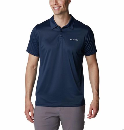 Columbia Hike Polo Erkek Kısa Kollu Polo Yaka Tişört Lacivert AO3614-465