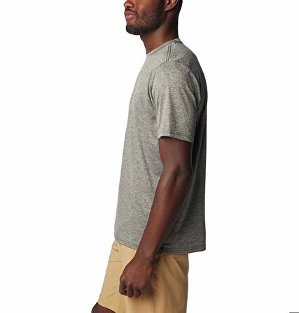 Columbia Hike™ Crew Short Sleeve Shirt Erkek Gri Tişört AO1419-011