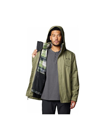 Columbia Bugaboo III Fleece Interchange Erkek 3 in 1 Mont Erkek Çağla Yeşili WM8497-397