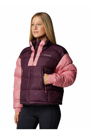 Kırmızı Pike Lake II Cropped Kadın Mont 2051361608_WL5502